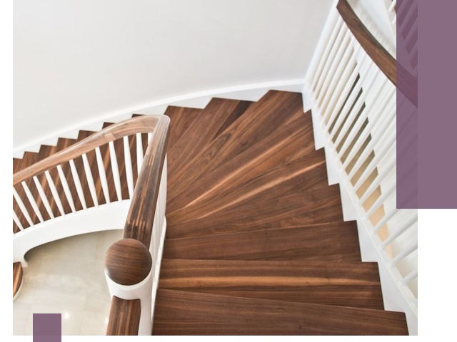 Деревянные лестницы под ключ в Октябрьском — изготовление и монтаж