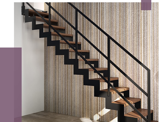 Изготовление металлических лестниц в Октябрьском от 49196 руб. | ПРОЛЁТ-Ктб