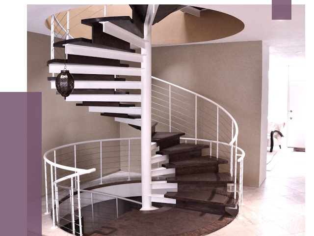 Демонтаж винтовых лестниц в Октябрьском от 8803 руб. — ПРОЛЁТ-Ктб