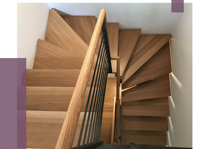 П-образные лестницы в Октябрьском под ключ от 49196 руб. | ПРОЛЁТ-Ктб