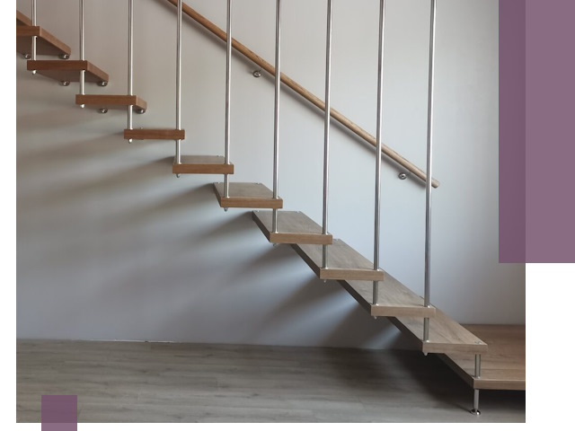 Демонтаж лестниц на больцах в Октябрьском быстро и аккуратно