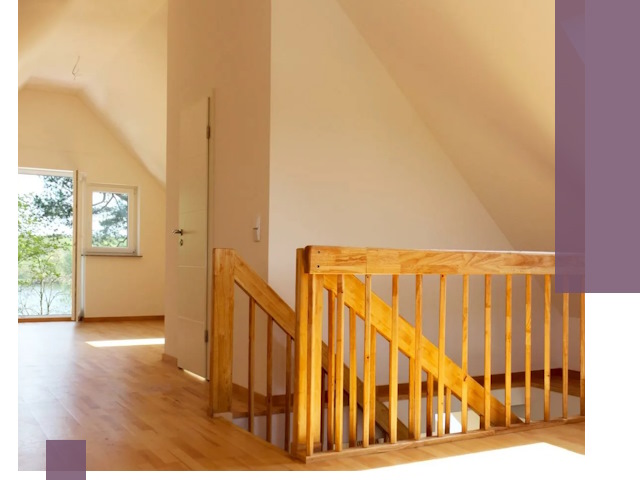 Мансардные лестницы на заказ в Октябрьском — монтаж и изготовление