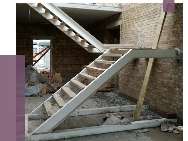 Усиление лестничных конструкций в Октябрьском от 13309 руб. — ПРОЛЁТ-Ктб