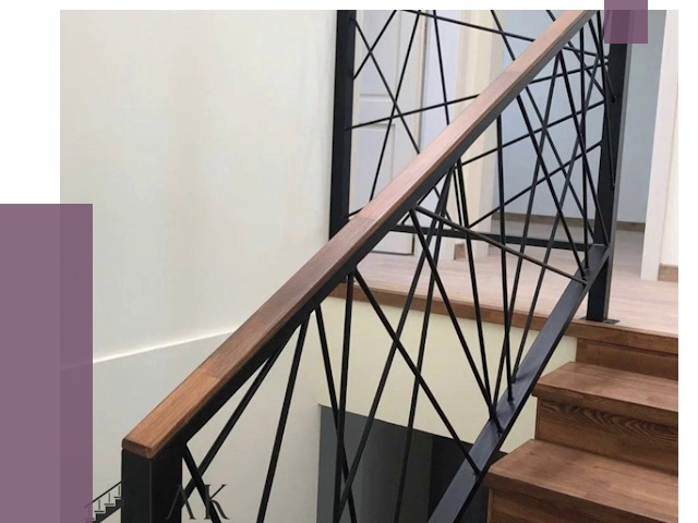 Перила и ограждения в Октябрьском от 7768 руб. под ключ | ПРОЛЁТ-Ктб