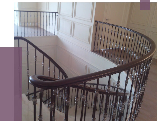 Реставрация перил в Октябрьском: восстановление от 4350 руб. | ПРОЛЁТ-Ктб