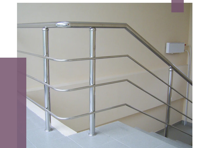 Алюминиевые перила в Октябрьском от 6421 руб. под ключ | ПРОЛЁТ-Ктб