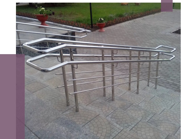 Перила для инвалидов в Октябрьском от 7685 руб. под ключ | ПРОЛЁТ-Ктб