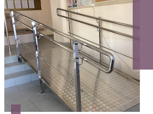 Перила для инвалидов в Октябрьском — надежные поручни и ограждения