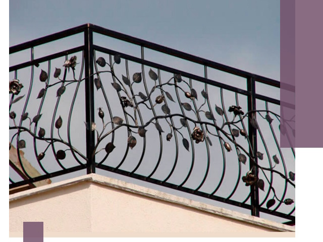 Монтаж балконных ограждений в Октябрьском с гарантией качества и сроков