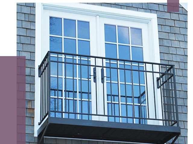 Французские балконы в Октябрьском от 7509 руб. за м2 