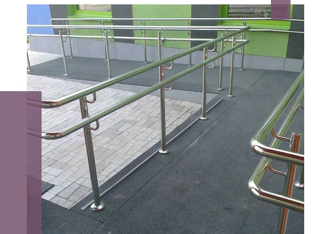 Ограждения пандусов в Октябрьском от 4402 руб. монтаж | ПРОЛЁТ-Ктб