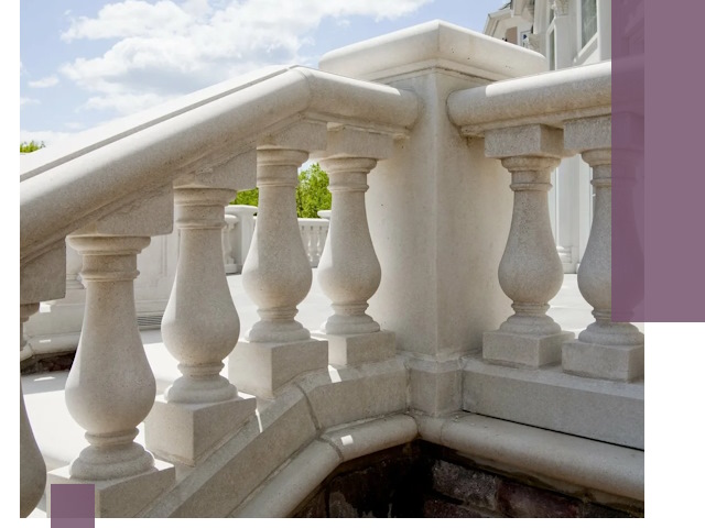 Балюстрады из металла и камня под ключ в Октябрьском