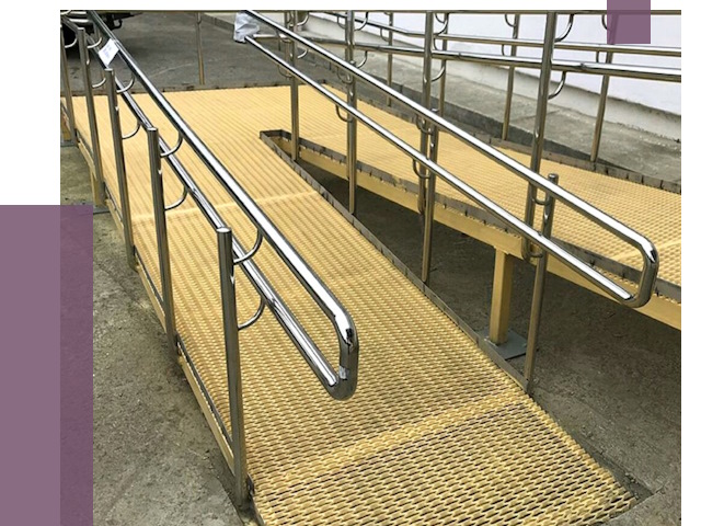 Пандусы для инвалидов в Октябрьском под ключ от 18125 руб. — ПРОЛЁТ-Ктб