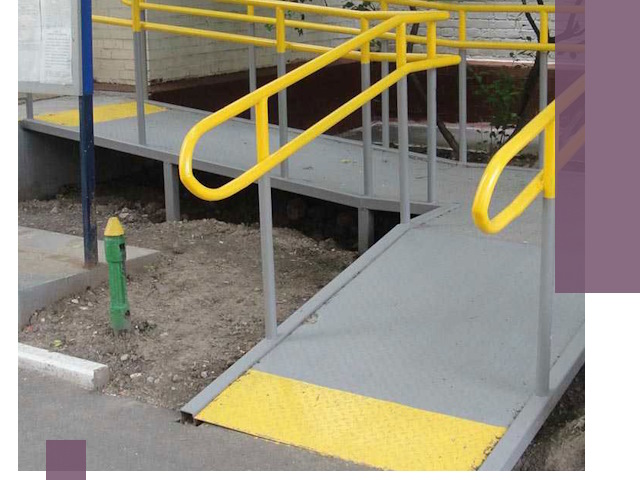 Монтаж пандусов для инвалидов в Октябрьском — быстро и качественно