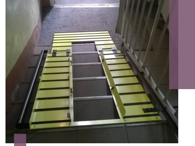 Профессиональный монтаж пандуса в подъезд в Октябрьском