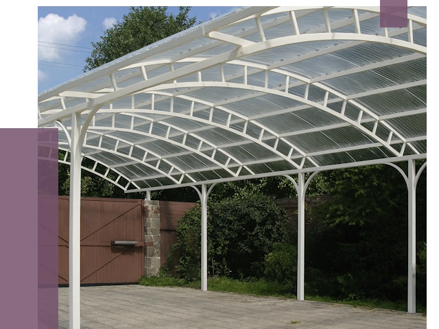 Изготовление навесов в Октябрьском от 15018 руб. за м² — ПРОЛЁТ-Ктб