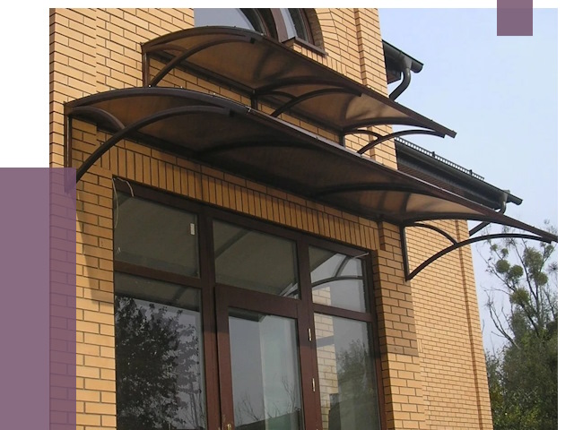 Демонтаж козырьков в Октябрьском от 4661 руб. — быстро и недорого | ПРОЛЁТ-Ктб