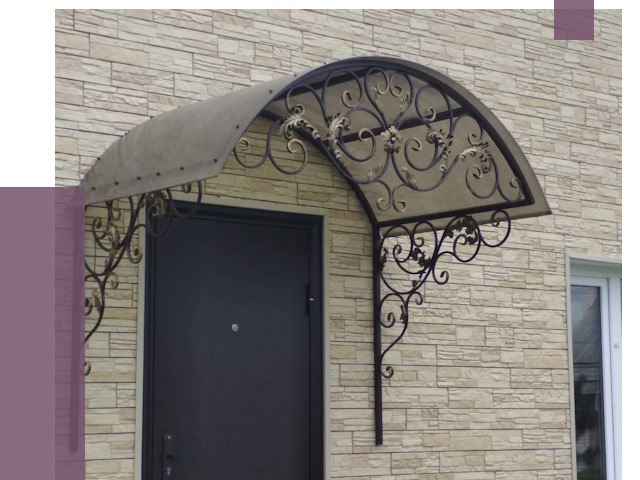 Ремонт козырьков в Октябрьском от 7509 руб.  | ПРОЛЁТ-Ктб