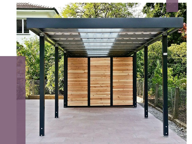 Отдельно стоящие навесы во дворе в Октябрьском от 81302 руб. | ПРОЛЁТ-Ктб