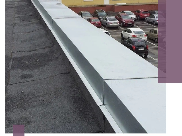 Изготовление парапетов из металла и нержавейки в Октябрьском