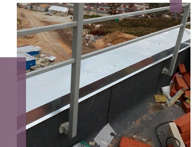 Монтаж парапетов в Октябрьском от 4350 руб.  | ПРОЛЁТ-Ктб