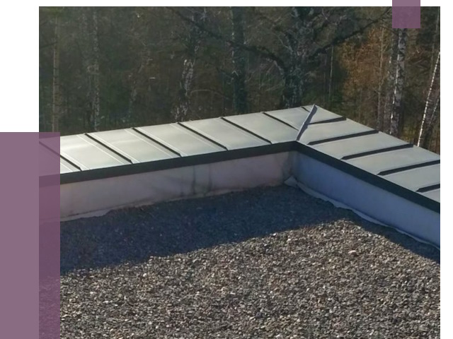 Металлические парапеты в Октябрьском от 4350 руб. под ключ | ПРОЛЁТ-Ктб