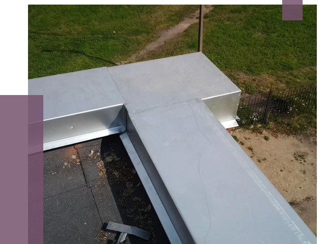 Оцинкованные парапеты в Октябрьском от 8130 руб.  | ПРОЛЁТ-Ктб