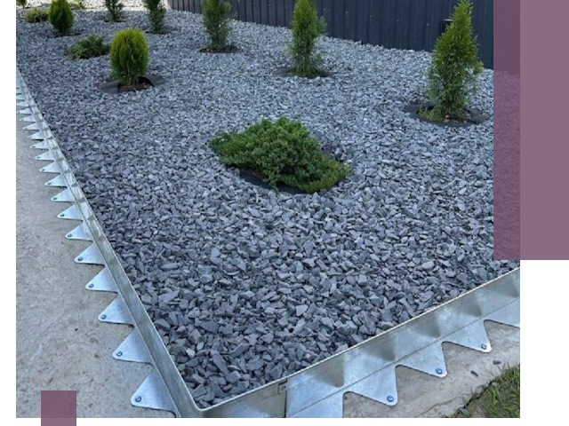 Оцинкованные металлические бордюры под заказ в Октябрьском