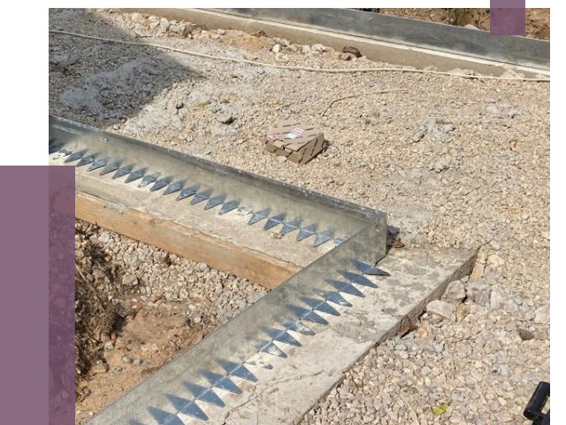 Нержавеющие бордюры в Октябрьском от 4868 руб. под ключ | ПРОЛЁТ-Ктб