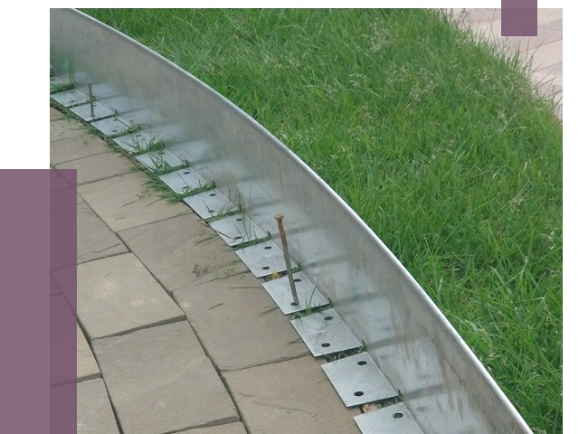 Металлические бордюры для тротуаров в Октябрьском от 8803 руб.