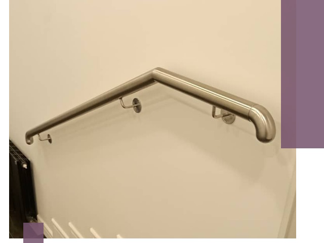 Изготовление пристенных поручней в Октябрьском под ключ за сроки