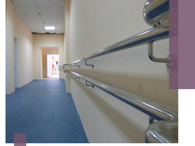 Поручни для инвалидов в Октябрьском: изготовление и монтаж