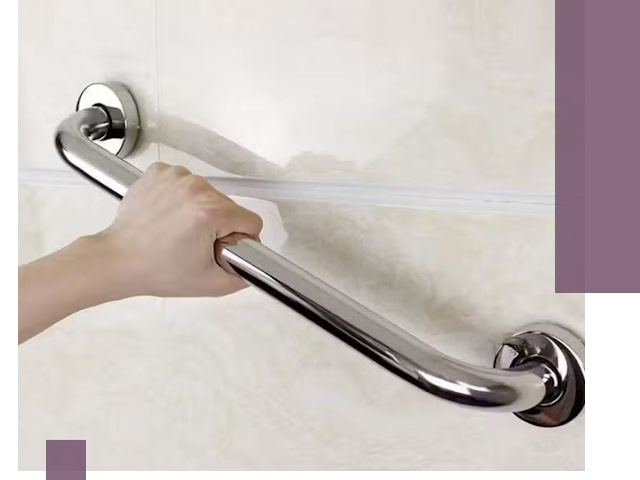 Монтаж поручней для инвалидов в Октябрьском качественно и надежно