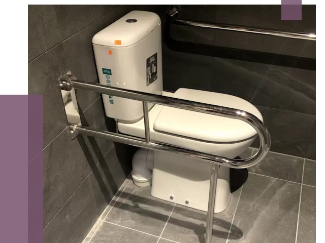 Поручни для санузлов в Октябрьском от 4350 руб.  | ПРОЛЁТ-Ктб